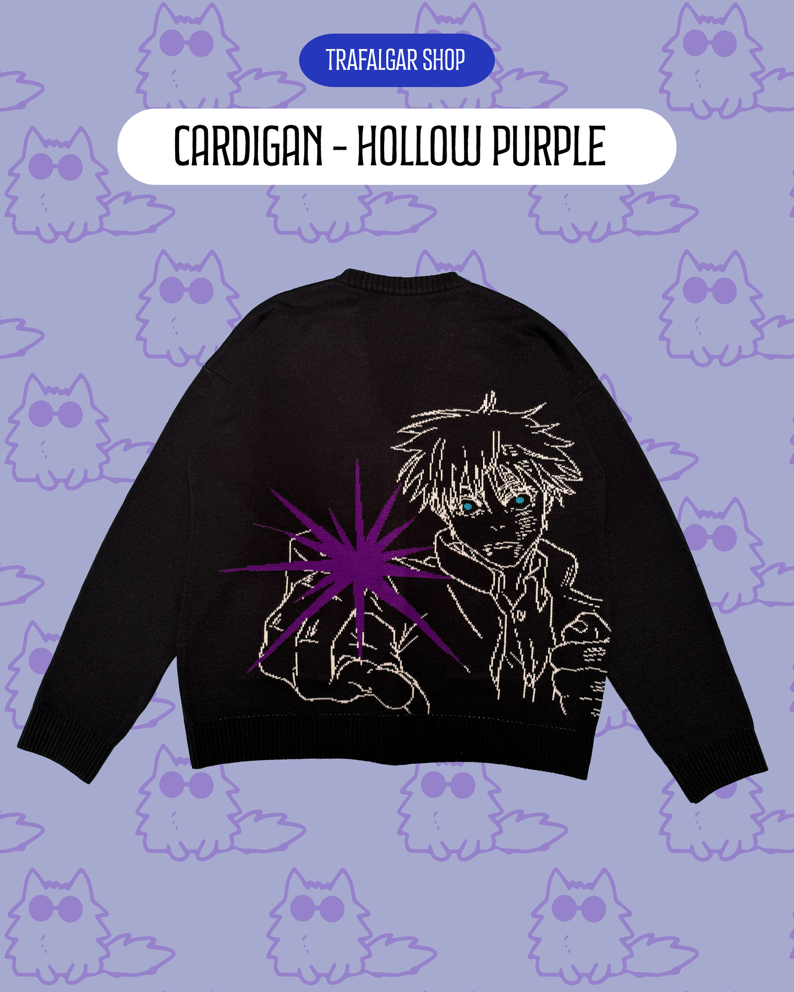 CARDIGAN - HOLLOW PURPLE - Image 2